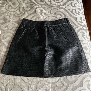 Banana Republic faux leather skirt